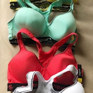 Coobie set of 4 sports bra padded